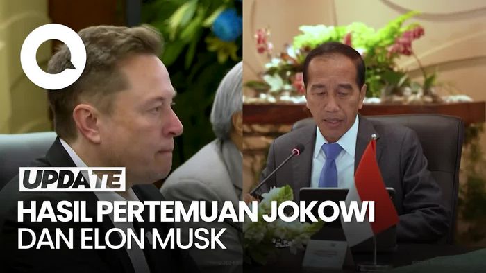 Yang Dibicarakan Jokowi dan Elon Musk Saat Bertemu di WWF Bali