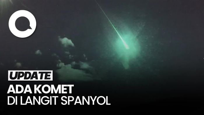 Ketika Langit Spanyol Dilintasi Komet
