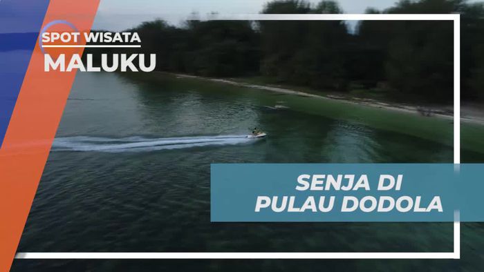 Menikmati Keindahan Suasana Senja di Pulau Dodola Maluku