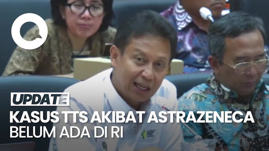 Menkes Pastikan Belum Ada Kasus KIPI TTS Akibat AstraZeneca di RI