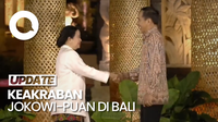 Jokowi soal Senyum Semringah dengan Puan di Bali: Masa Nggak Boleh