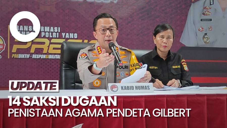 Polisi Sudah Periksa 14 Saksi Kasus Dugaan Penistaan Agama Pendeta Gilbert Polisi Sudah Periksa 14 Saksi Kasus Dugaan Penistaan Agama Pendeta Gilbert