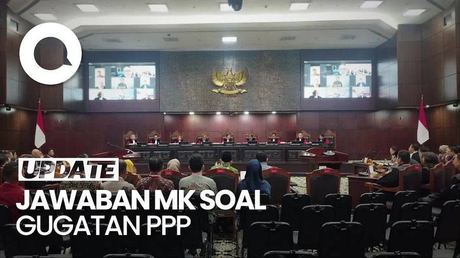 MK Tidak Dapat Menerima Gugatan PPP soal Perpindahan Suara di Jabar