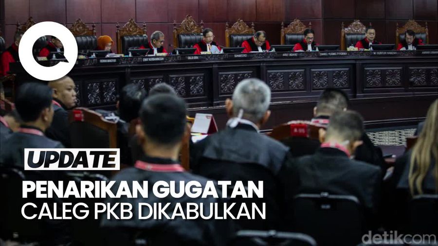 MK Kabulkan Penarikan Gugatan Caleg PKB