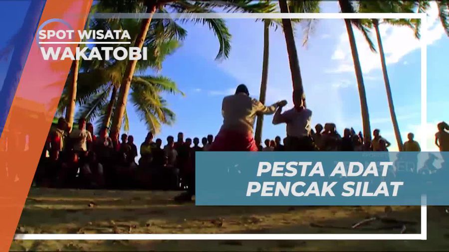 Melihat Tradisi Pesta Adat Pencak Silat di Wakatobi