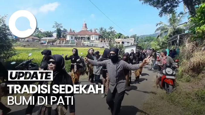 Kemeriahan Warga Pati Rayakan Tradisi Sedekah Bumi