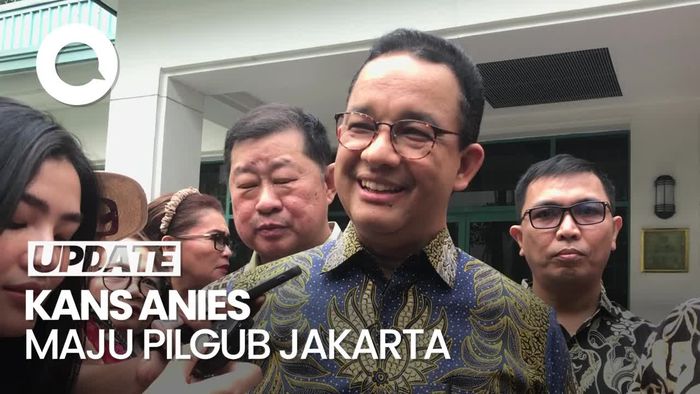 Pikir-pikir Anies soal Tawaran Maju Pilgub Jakarta