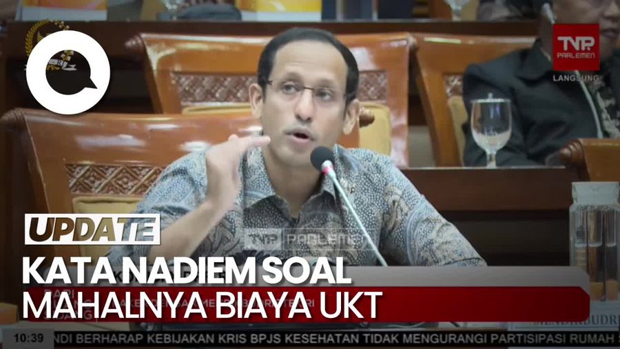 Nadiem Buka Suara Terkait Polemik Kenaikan UKT 