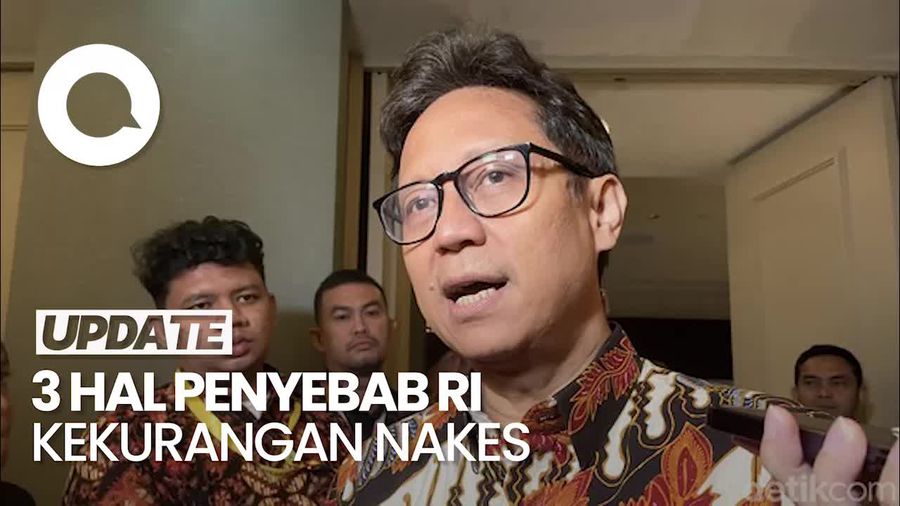 Menkes Ungkap 3 Hal Penyebab RI Kekurangan Nakes