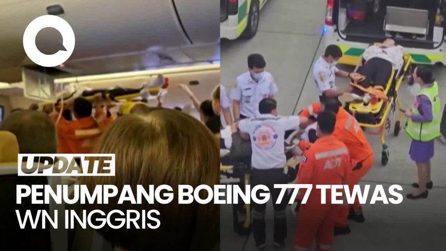 Korban Tewas Turbulensi Boeing 777 Pria WN Inggris Derita Sakit Jantung