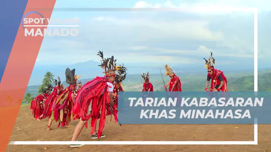 Sambutan Ramah Dengan Tarian Kabasaran Khas Minahasa, Manado
