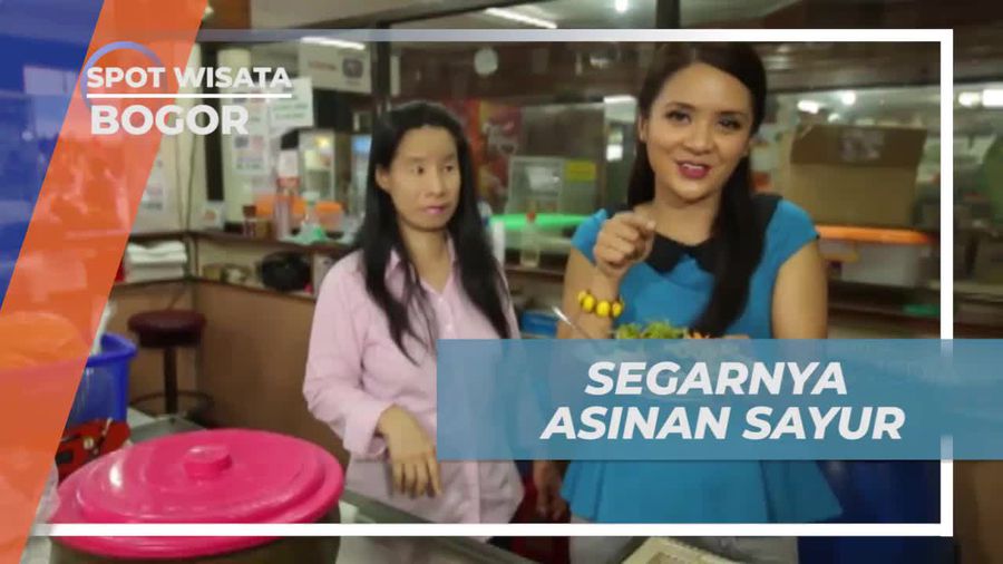 Melihat Kesegaran Asinan Sayur di Gedung Dalam Bogor