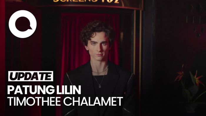 Timothee Chalamet Diabadikan dalam Lilin di Madame Tussauds London