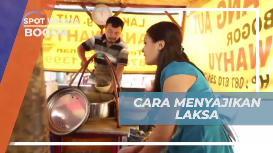 Melihat Penyajian Laksa Gang Aut yang Ternama di Bogor