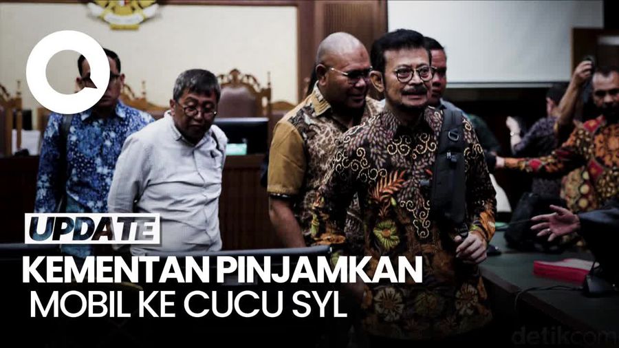 Saksi Ungkap Kementan Beri Fasilitas Mobil ke Cucu SYL Selama 3 Tahun