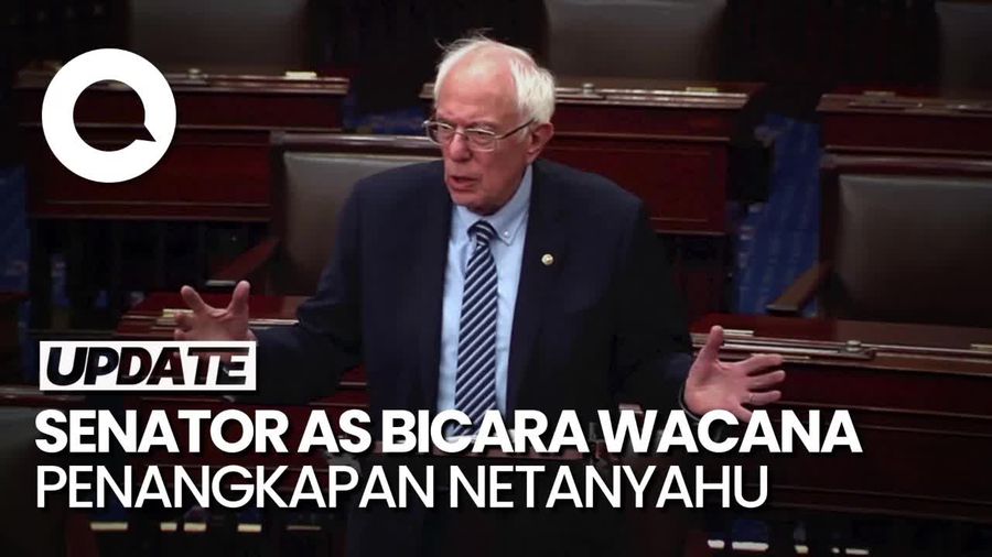Senator AS Bernie Sanders Dukung Langkah ICC Mau Tangkap Netanyahu
