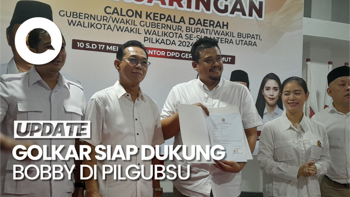 Golkar Sambut Positif Bobby Maju Pilgubsu Via Gerindra, Siap Dukung?