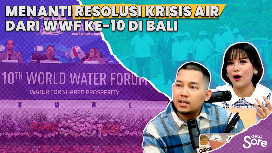 Menanti Resolusi Krisis Air dari WWF ke-10 di Bali