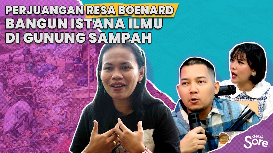  Perjuangan Resa Boenard Bangun Istana Ilmu di Gunung Sampah