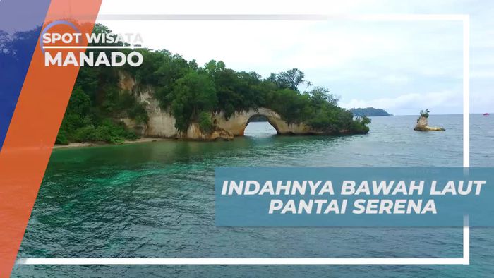 Berenang Seru Menikmati Keindahan Bawah Laut Pantai Serena Manado