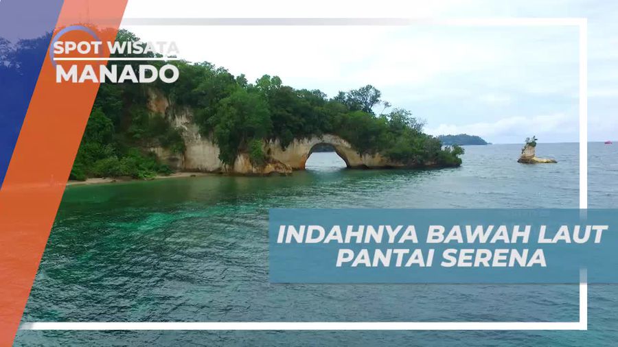 Berenang Seru Menikmati Keindahan Bawah Laut Pantai Serena Manado