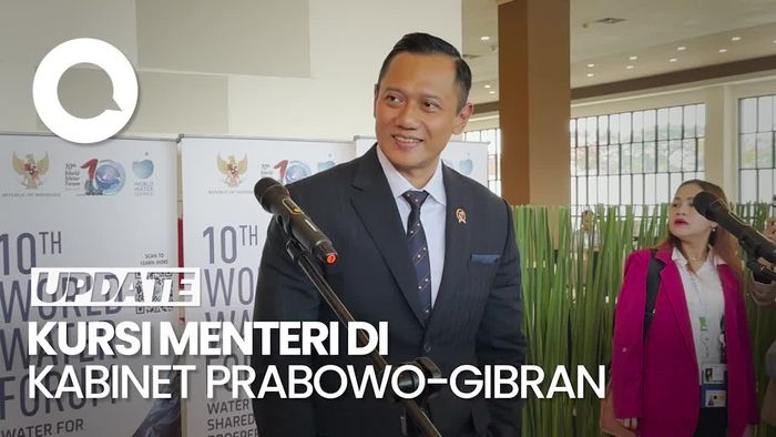 AHY soal Jatah Menteri untuk Demokrat: Kami Serahkan ke Pak Prabowo