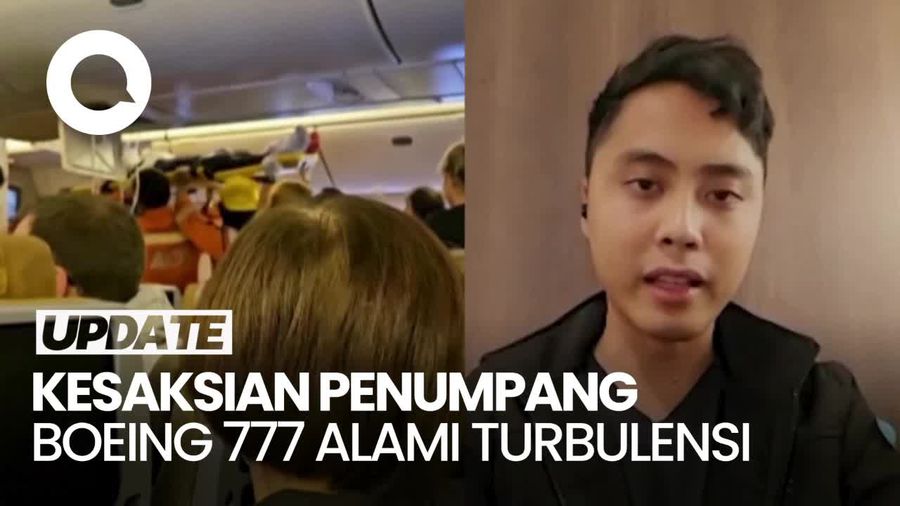 Kesaksian Penumpang Selamat saat Detik-detik Turbulensi Hebat Boeing 777