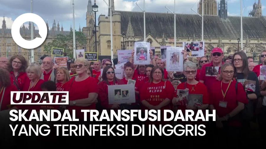 30 Ribu Warga Inggris Terinfeksi HIV-Hepatitis Imbas Transfusi Darah
