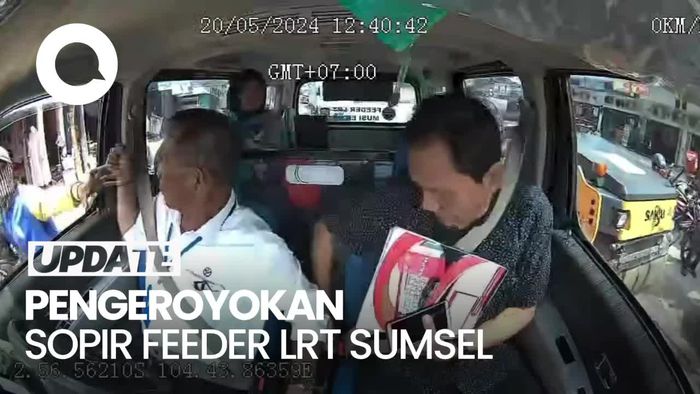 Viral Sopir Feeder LRT di Palembang Kena Pukul Pekerja Aspal Jalan