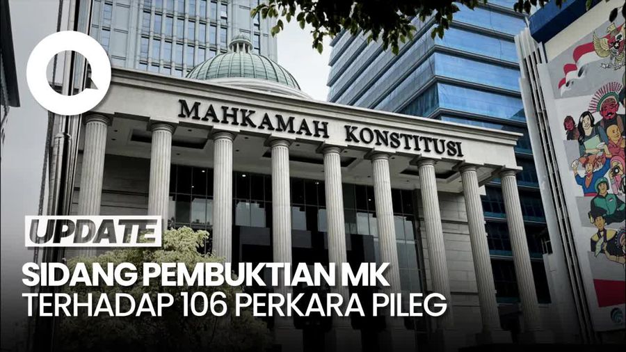 106 Perkara PHPU Lanjut ke Sidang Pembuktian MK