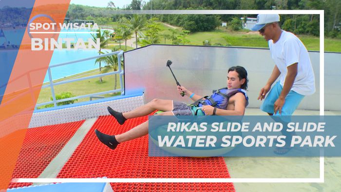 Menikmati Bermain Wahana Slip And Slide yang Seru Abis, Bintan