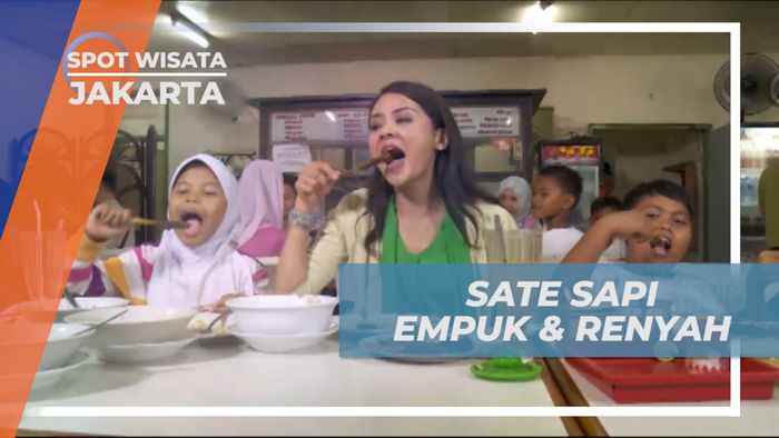 Menyantap Lezatnya Menu Sate Sapi yang Empuk, Renyah dan Lembut di Mulut, Jakarta