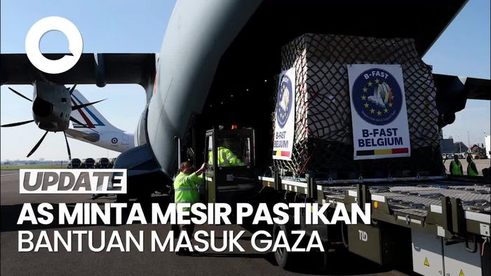 AS Minta Mesir Pastikan Bantuan Kemanusiaan Sampai di Gaza