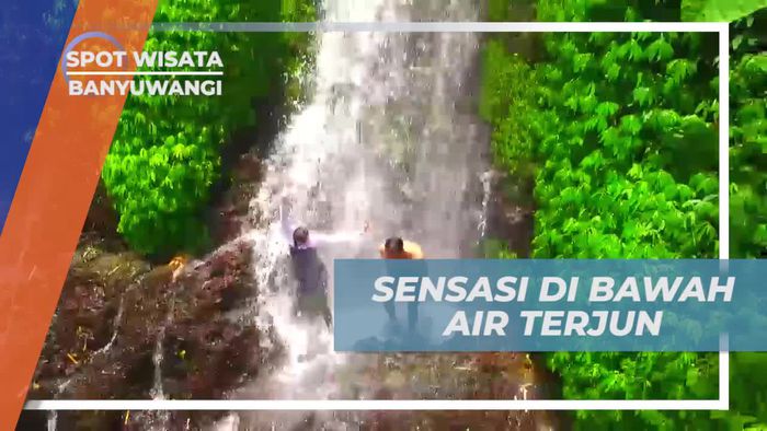 Merasakan Nuansa Sejuk di Bawah Air Terjun Jagir Banyuwangi