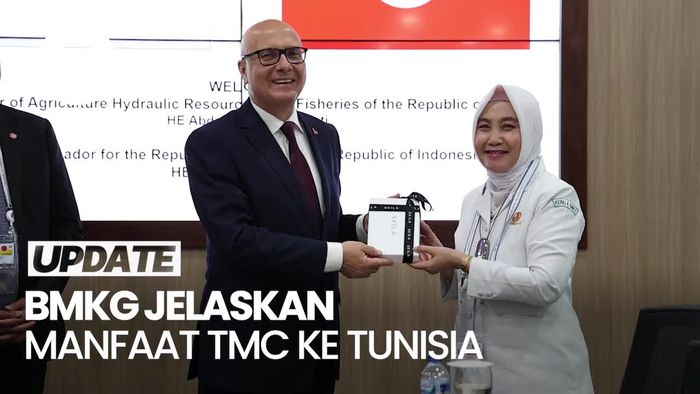 Bertemu Menteri Tunisia, BMKG Jelaskan Cara Kerja TMC di Indonesia