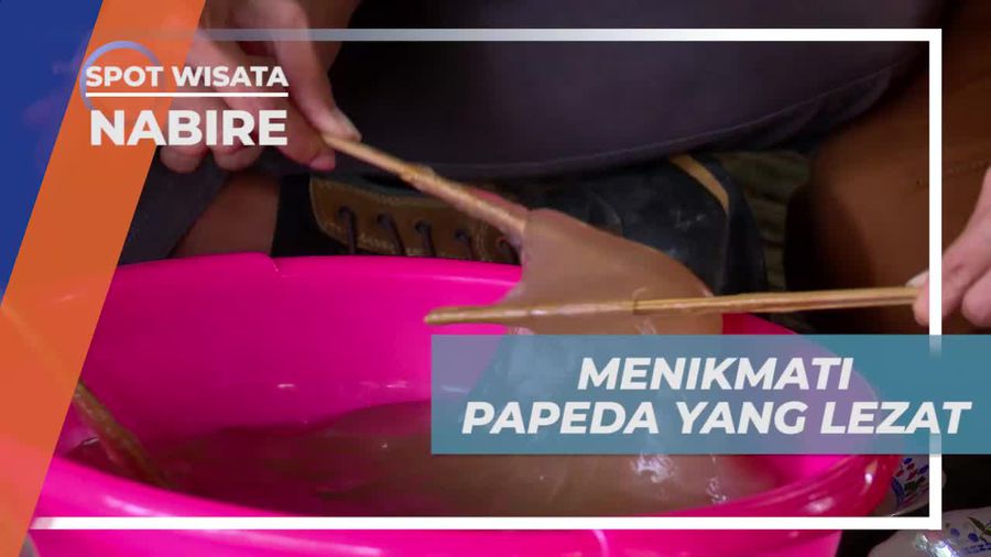 Santap Nikmat Papeda yang Lezat Dengan Bumbu Kunyit, Nabire