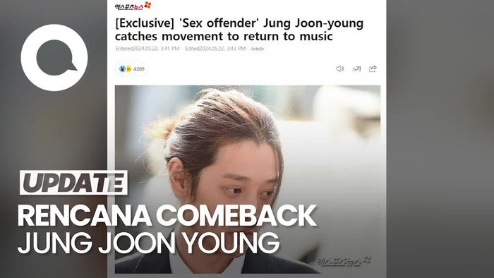 Keluar Penjara, Jung Joon Young Bakal Comeback Bermusik