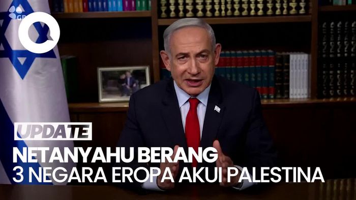 Murka Netanyahu saat Irlandia, Norwegia, dan Spanyol Akui Palestina