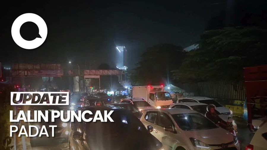 Libur Waisak, Lalin Arah Puncak Malam Sempat Padat