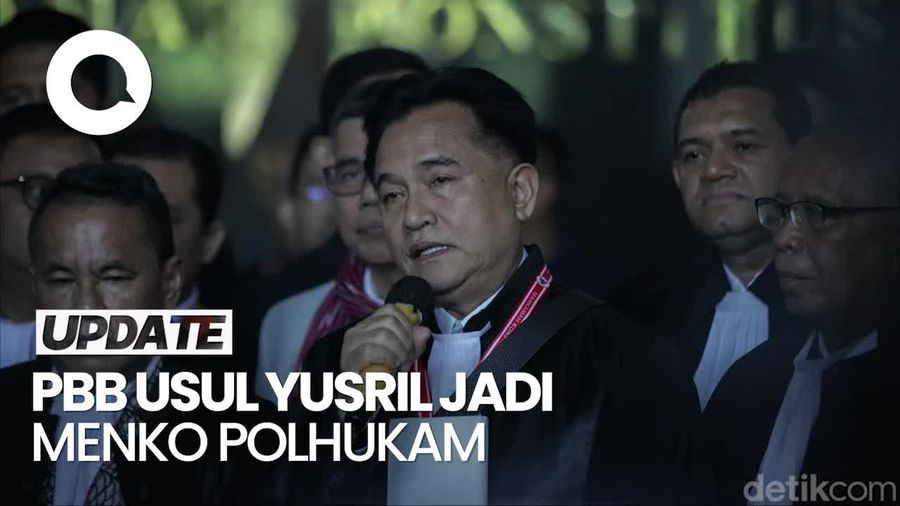 Pj Ketum PBB Usulkan Yusril Jadi Menko Polhukam di Kabinet Prabowo