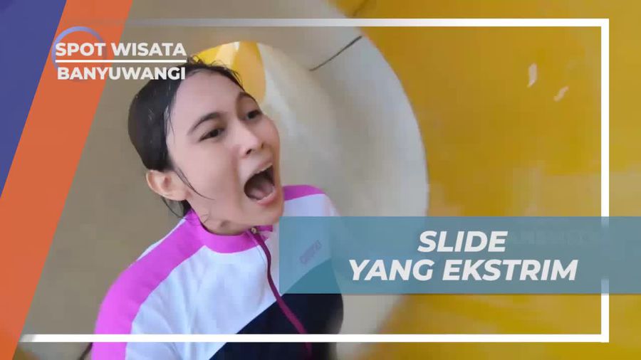 Mencoba Sensasi Seru Bermain Slide Ekstrim Waterpark Umbul Bening Banyuwangi
