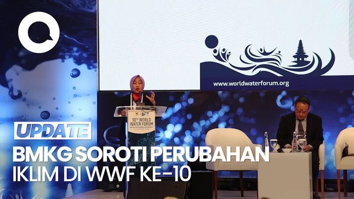 BMKG Soroti Kebutuhan Dunia Akibat Perubahan Iklim di WWF ke-10