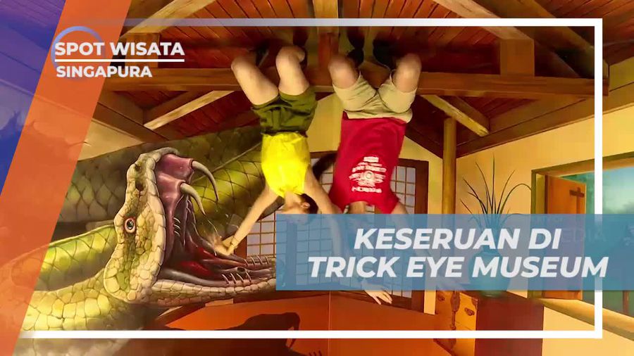 Trick Eye Museum Singapura, Aneka Dekorasi yang Menipu Mata