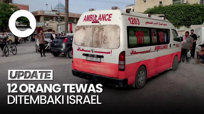 Israel Tembaki Toko di Jalur Gaza, 12 Orang Tewas
