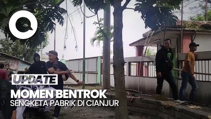 Mencekam! 2 Kelompok Bentrok di Cianjur, 50 Orang Diamankan