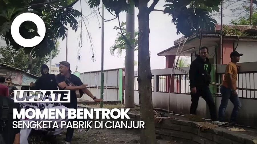 Mencekam! 2 Kelompok Bentrok di Cianjur, 50 Orang Diamankan