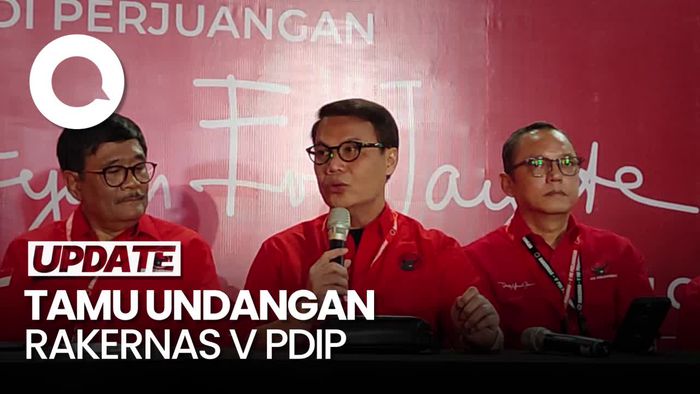 Menteri-Pimpinan Parpol Pendukung Ganjar Diundang ke Rakernas PDIP