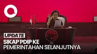 Kata Megawati soal Sikap PDIP Terhadap Pemerintahan ke Depan
