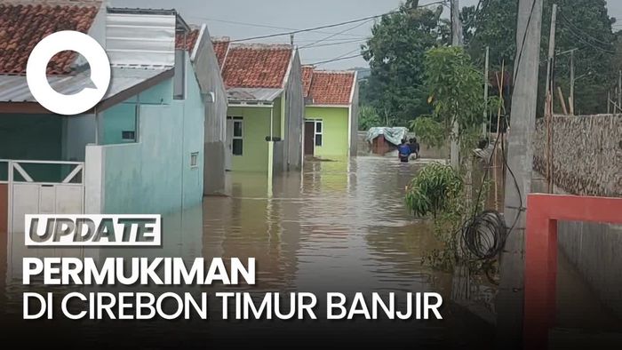 Ribuan Rumah di Cirebon Timur Terendam Banjir