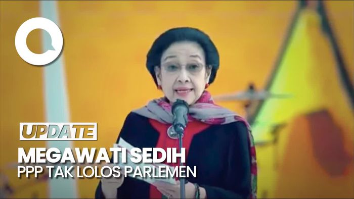 Megawati Sedih PPP Tak Lolos Parlemen: Nanti Menang Lagi Kok